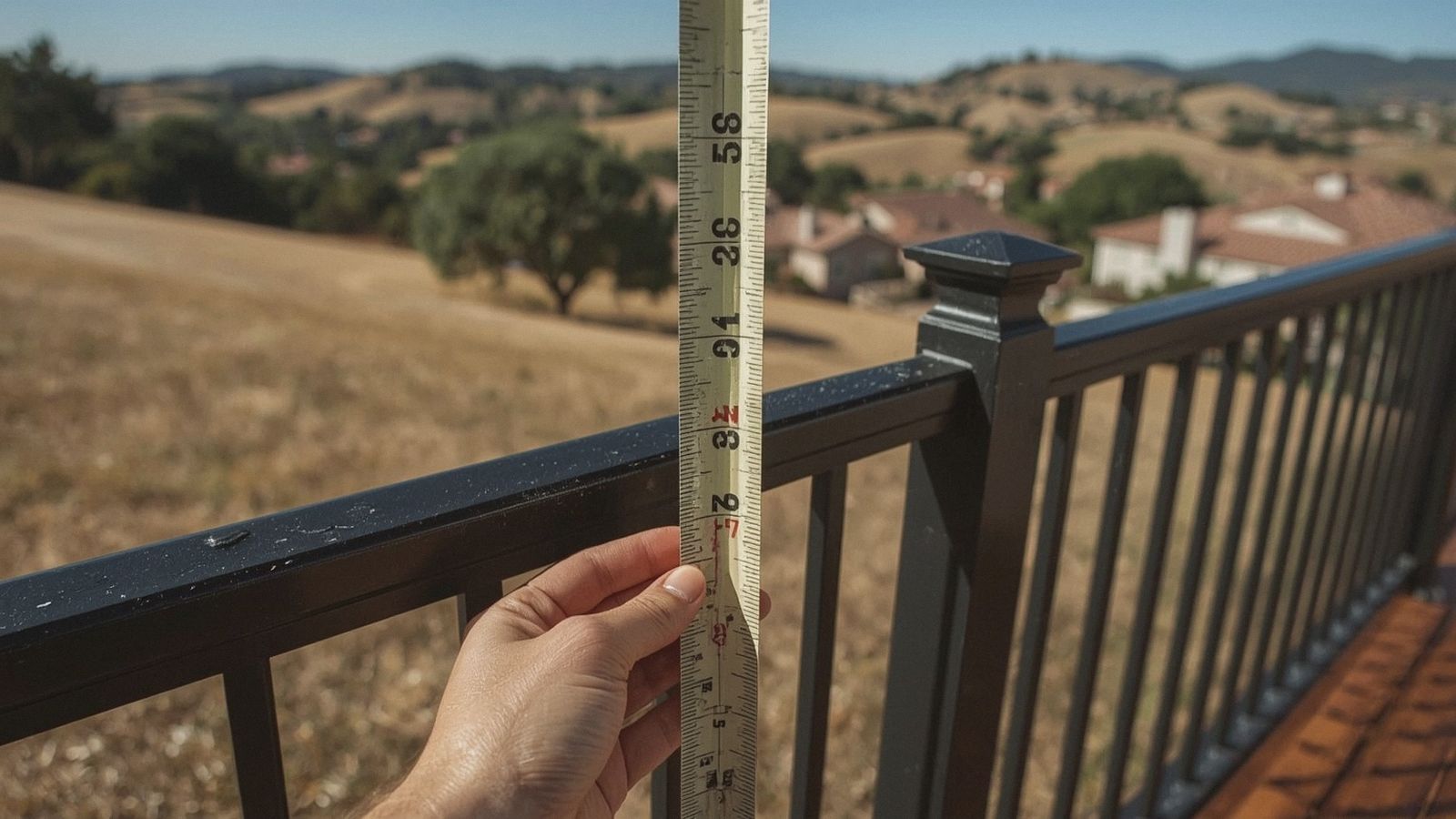 California Railing Code: Height, Spacing and Handrail Rules